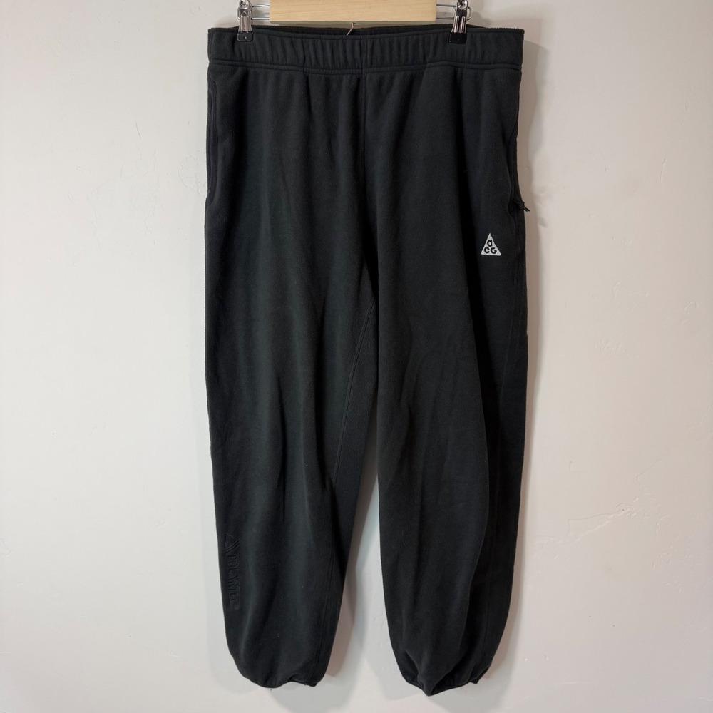 Nike Womens ACG Polartec Wolf Tree Pants L Black Excellent Therma-FIT CV0608-045